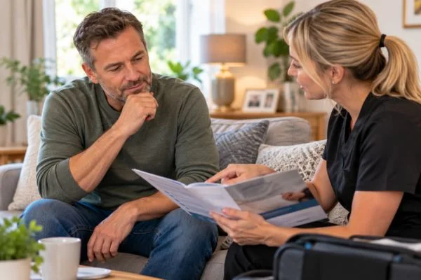 Mixed Urinary Incontinence Merthyr Tydf consultation at home